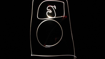 iPod light drawing