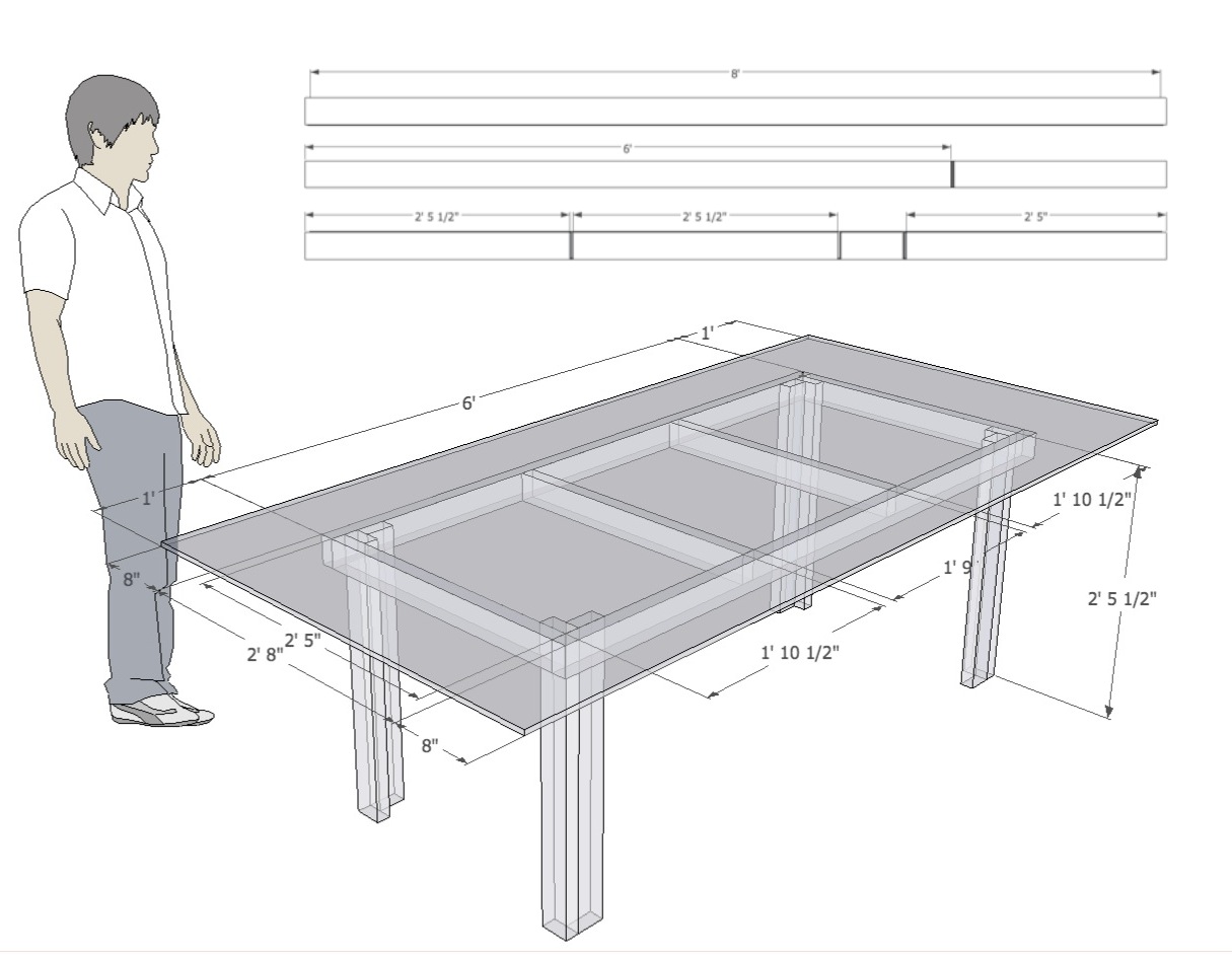 2X4 Coffee Table Plans