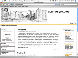 MountAiryNC.net Preview