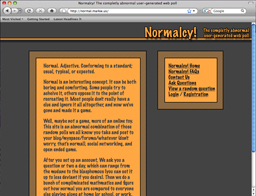 Normalcy! Preview